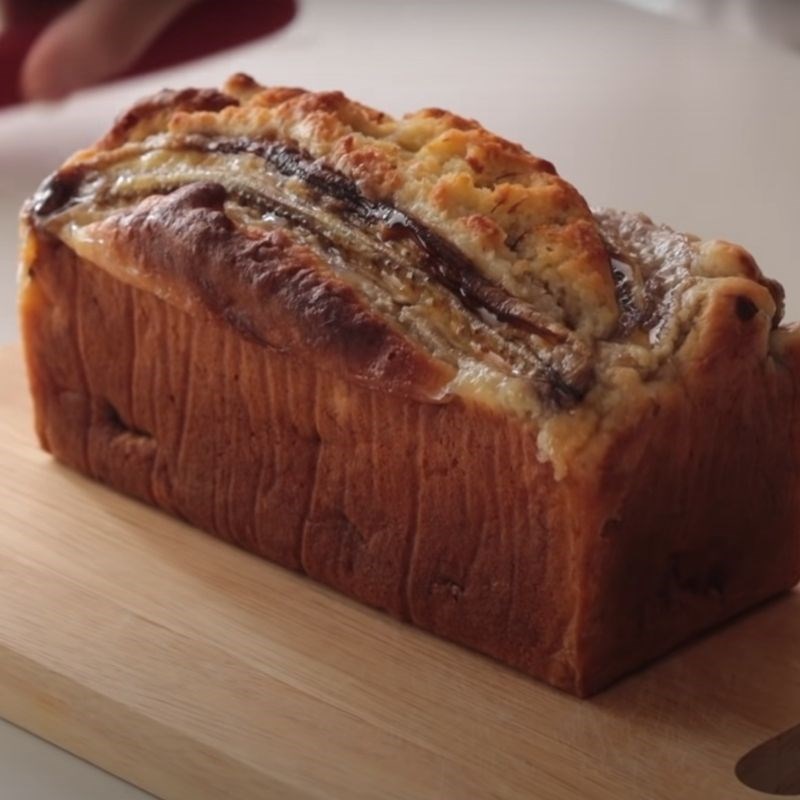 Finished banana bread